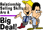 small logo relationship selling