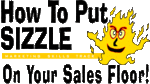 small logo sales floor sizzle