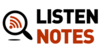 logo listen notes podcast